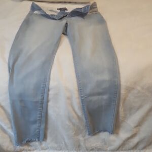 Democracy Pale Blue Straight-Leg Women's Jeans